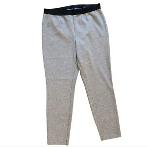 Talbots Black and White Houndstooth Soho Ankle Pants